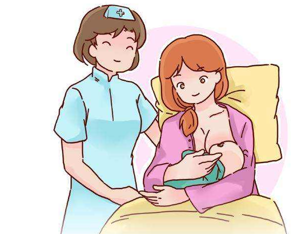 产褥期卡通图片